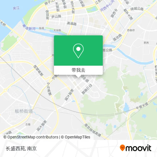 长盛西苑地图