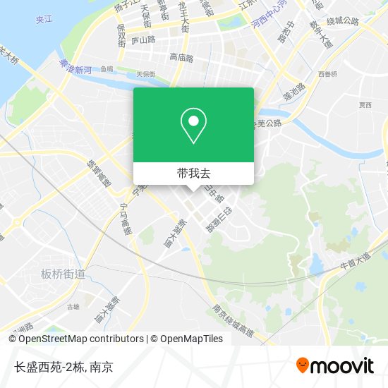 长盛西苑-2栋地图