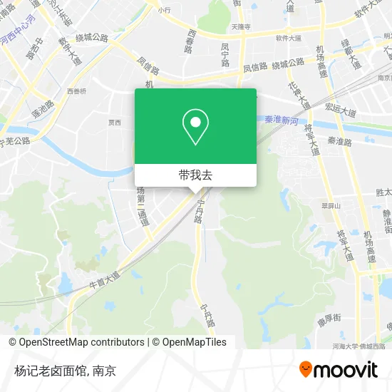 杨记老卤面馆地图