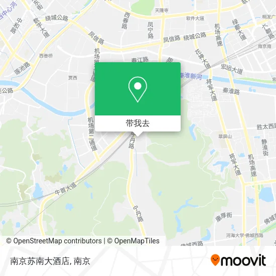南京苏南大酒店地图