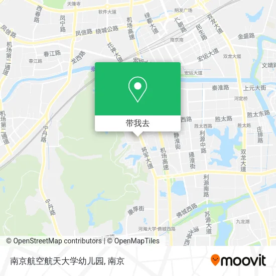 南京航空航天大学幼儿园地图