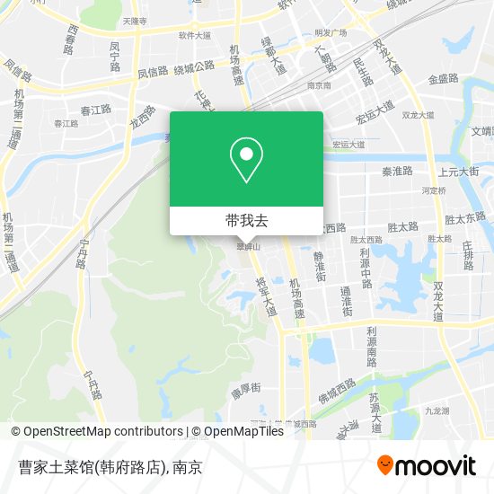 曹家土菜馆(韩府路店)地图