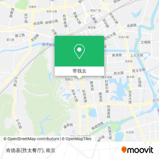 肯德基(胜太餐厅)地图