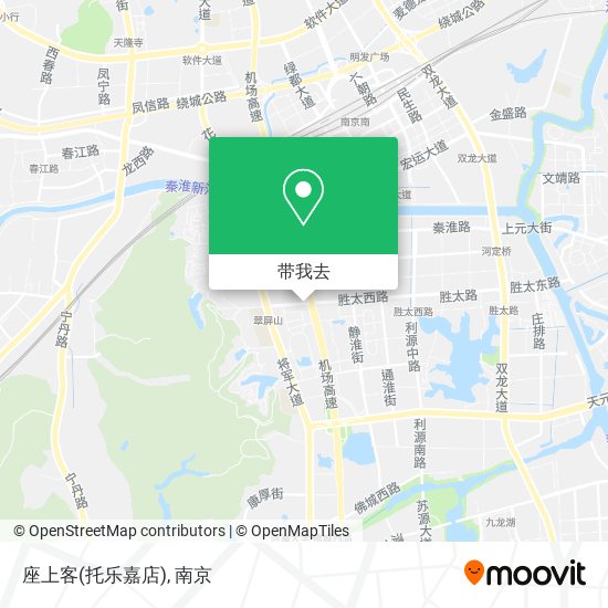 座上客(托乐嘉店)地图