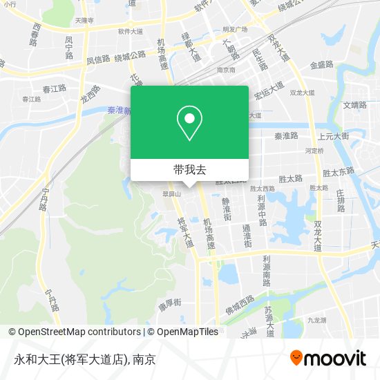 永和大王(将军大道店)地图