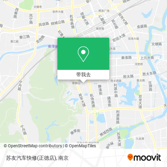 苏友汽车快修(正德店)地图