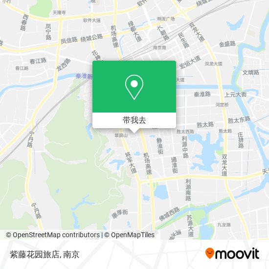 紫藤花园旅店地图