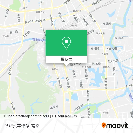 皓轩汽车维修地图