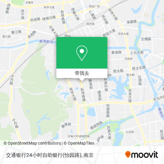 交通银行24小时自助银行(怡园路)地图