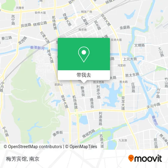 梅芳宾馆地图