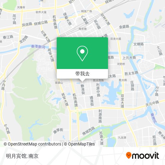 明月宾馆地图