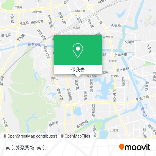 南京缘聚宾馆地图