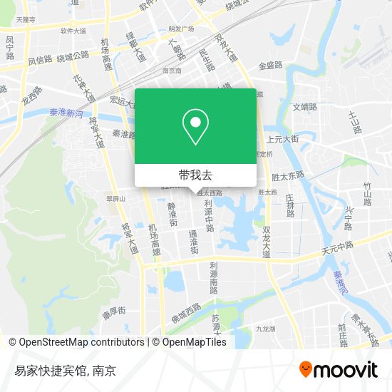 易家快捷宾馆地图