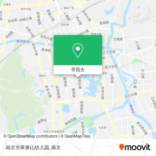 南京市翠屏山幼儿园地图