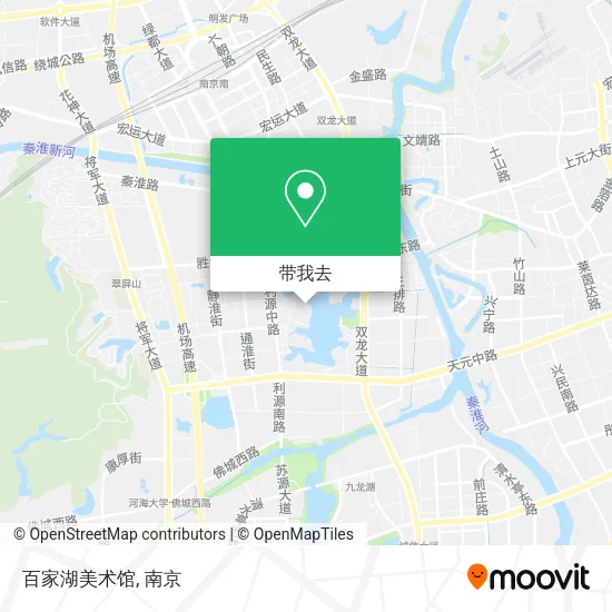 百家湖美术馆地图