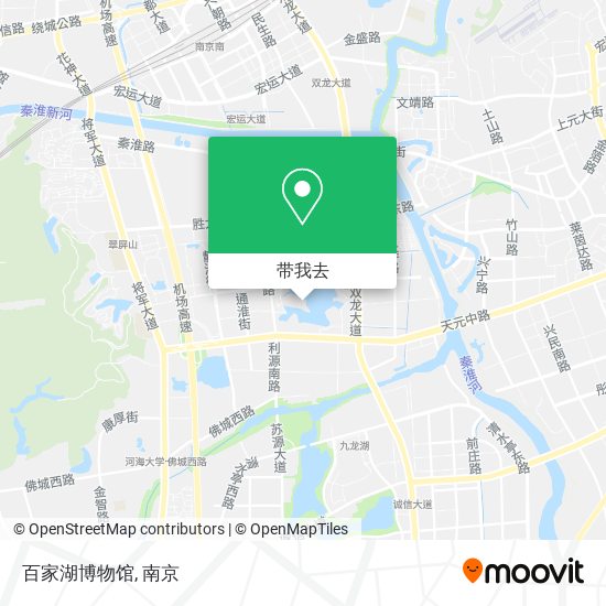 百家湖博物馆地图