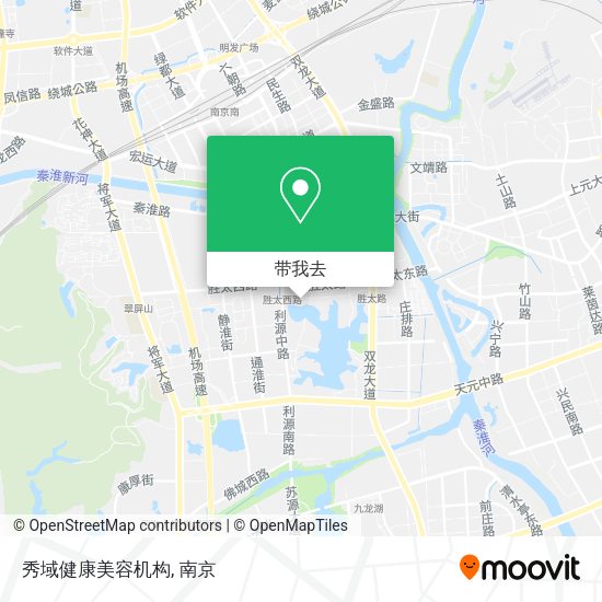 秀域健康美容机构地图
