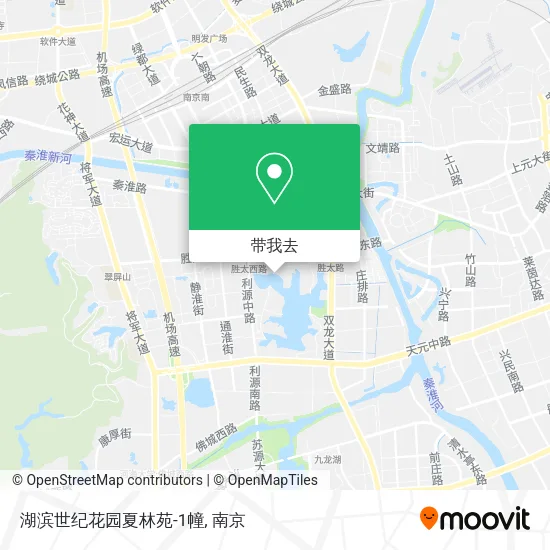 湖滨世纪花园夏林苑-1幢地图