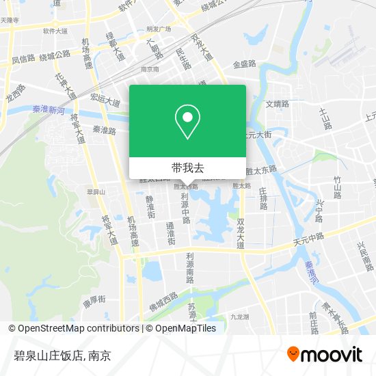 碧泉山庄饭店地图