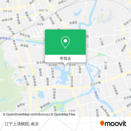 江宁上清棋院地图
