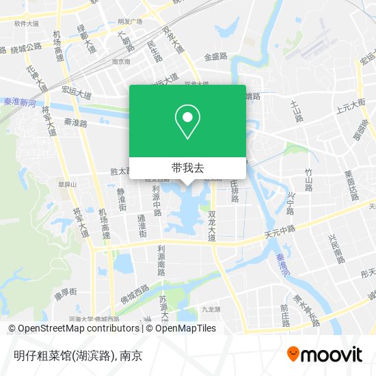 明仔粗菜馆(湖滨路)地图