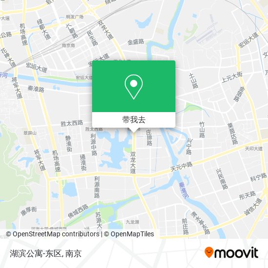 湖滨公寓-东区地图