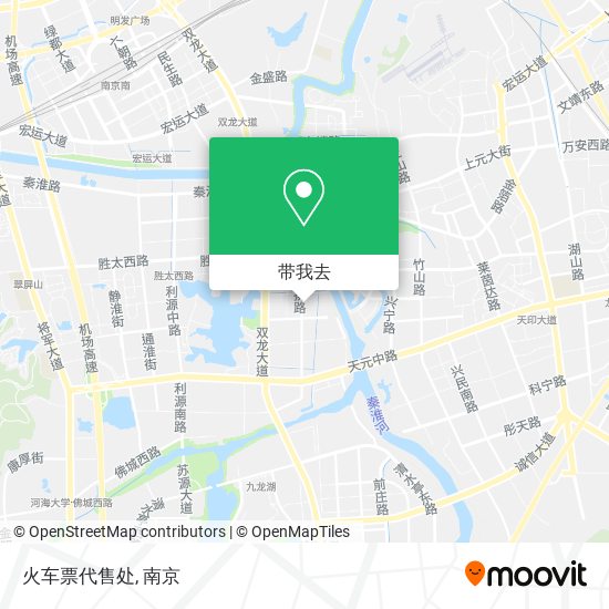 火车票代售处地图