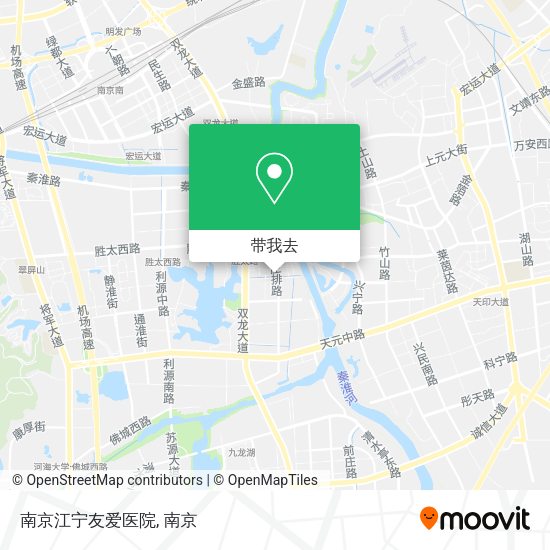 南京江宁友爱医院地图