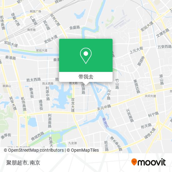聚朋超市地图