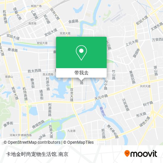 卡地金时尚宠物生活馆地图