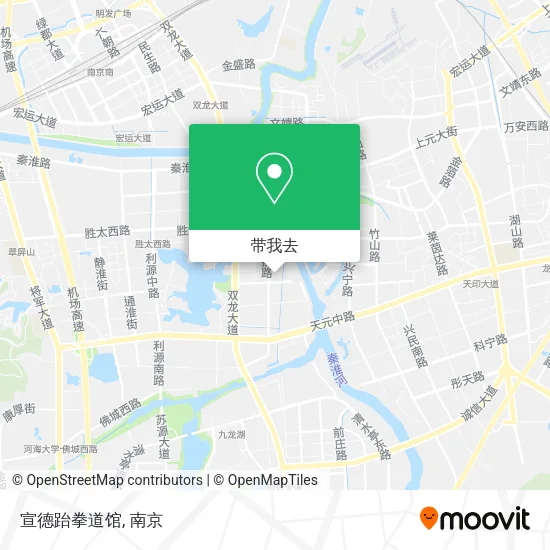 宣德跆拳道馆地图