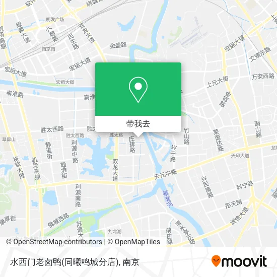 水西门老卤鸭(同曦鸣城分店)地图