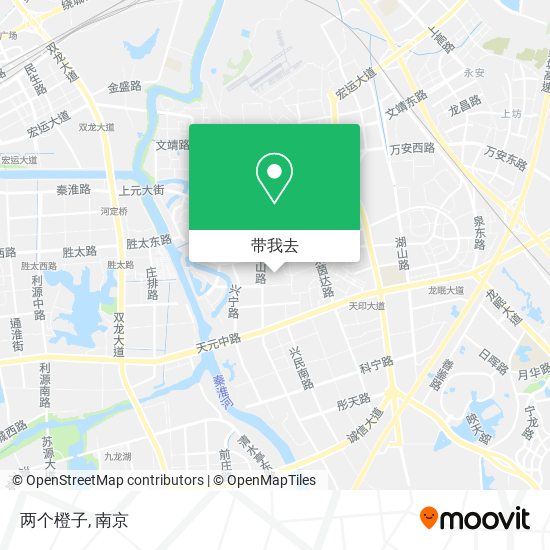 两个橙子地图