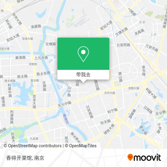 香得开菜馆地图