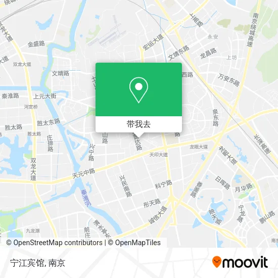 宁江宾馆地图