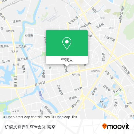 娇姿抗衰养生SPA会所地图