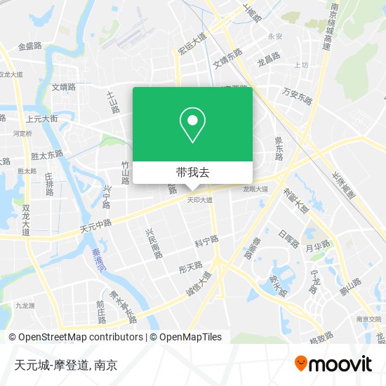 天元城-摩登道地图