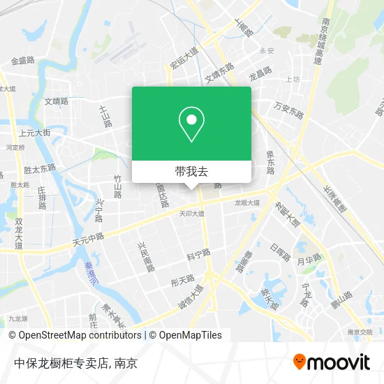 中保龙橱柜专卖店地图