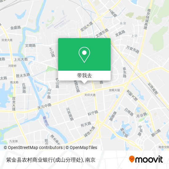 紫金县农村商业银行(成山分理处)地图
