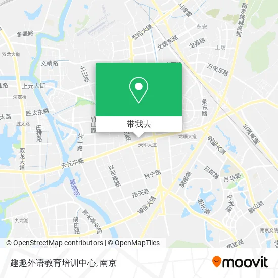 趣趣外语教育培训中心地图