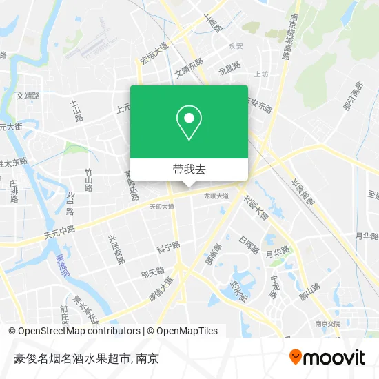 豪俊名烟名酒水果超市地图