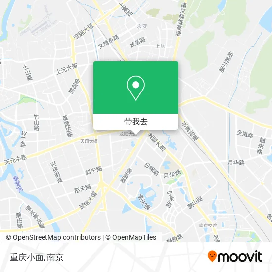 重庆小面地图