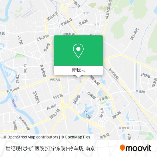 世纪现代妇产医院(江宁东院)-停车场地图