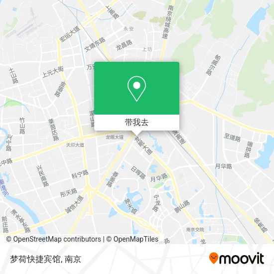 梦荷快捷宾馆地图