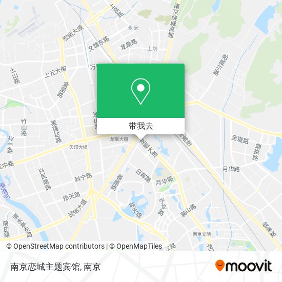 南京恋城主题宾馆地图