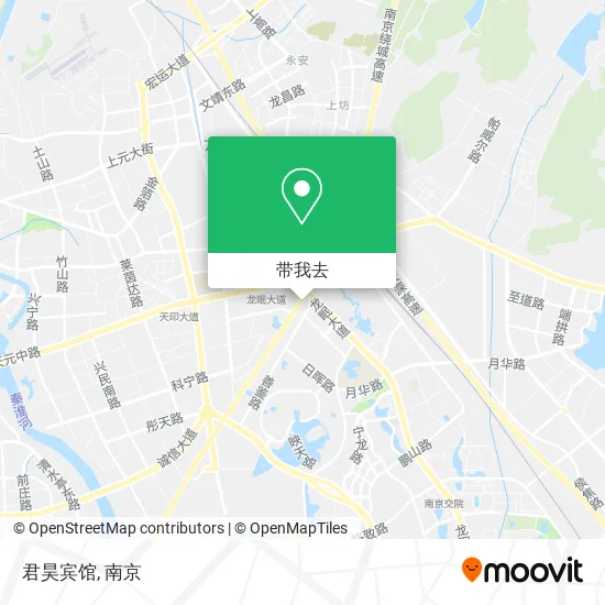 君昊宾馆地图