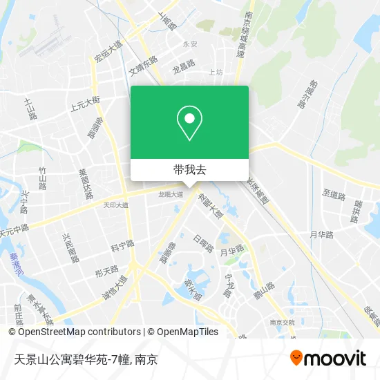 天景山公寓碧华苑-7幢地图
