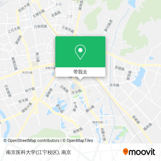 南京医科大学(江宁校区)地图