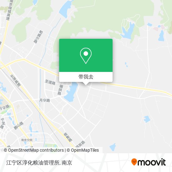 江宁区淳化粮油管理所地图