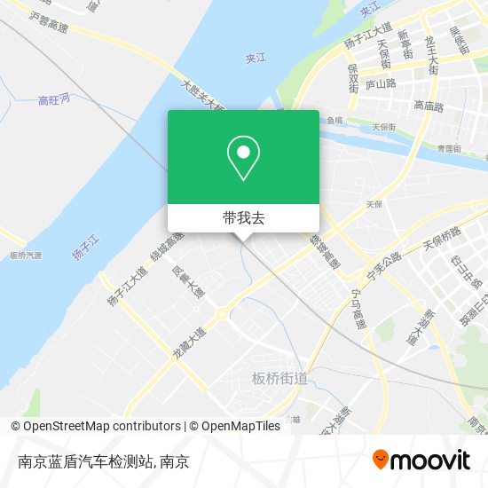 南京蓝盾汽车检测站地图